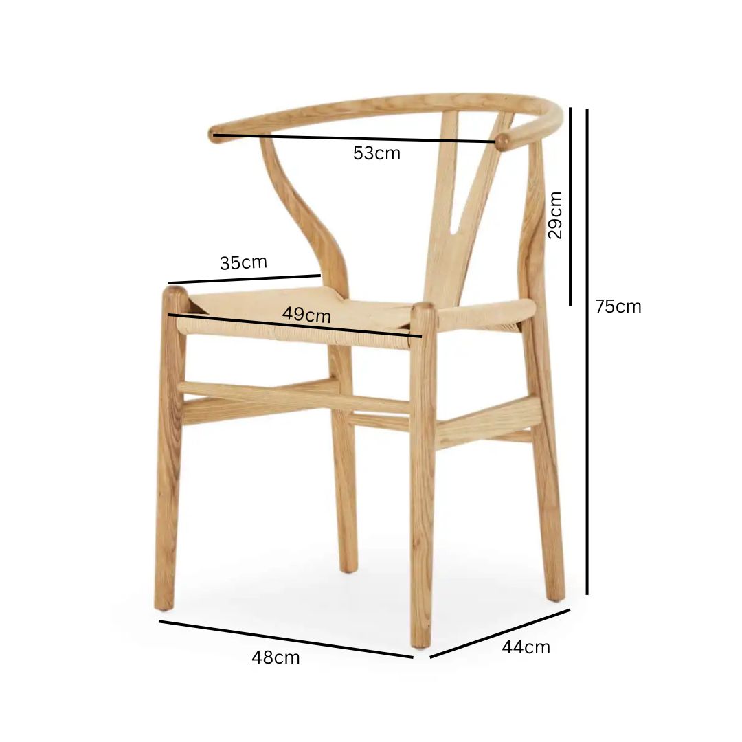 Liora Wishbone Dining Chairs