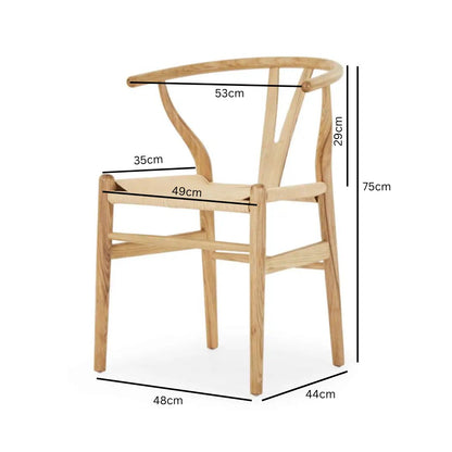 Liora Wishbone Dining Chairs