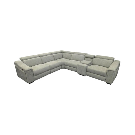Senza Fabric Electric Modular Recliner Sofa
