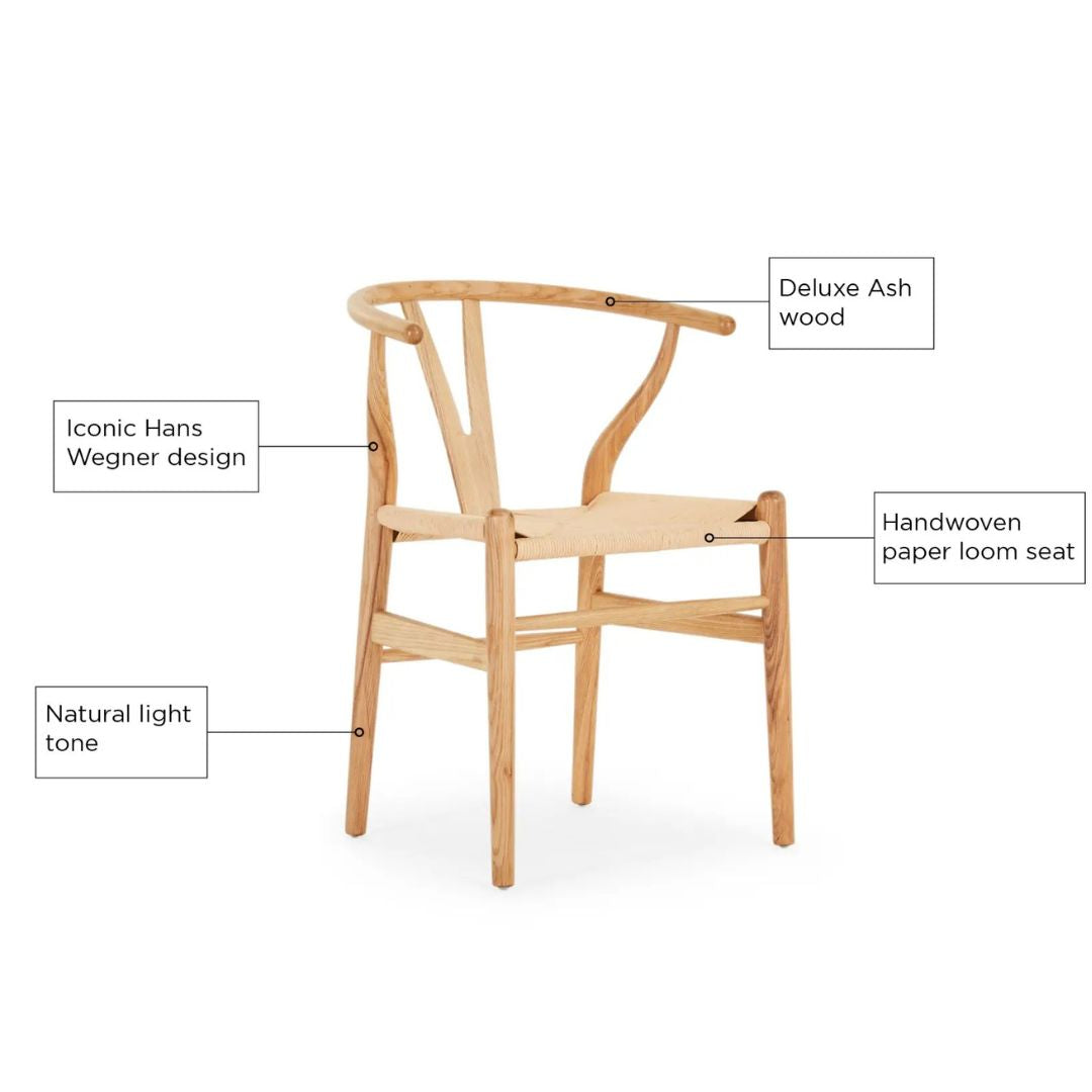 Liora Wishbone Dining Chairs
