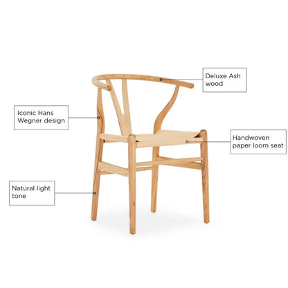 Liora Wishbone Dining Chairs