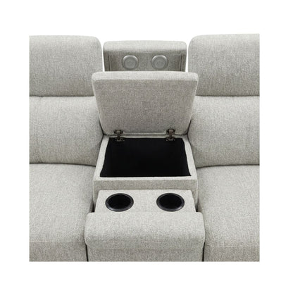 Senza Fabric Electric Modular Recliner Sofa