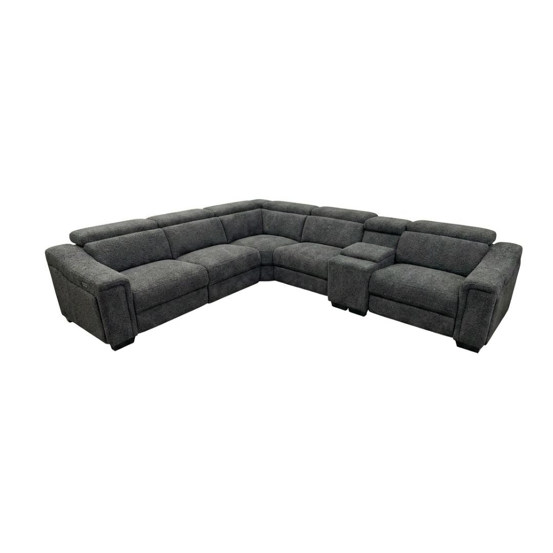 Senza Fabric Electric Modular Recliner Sofa