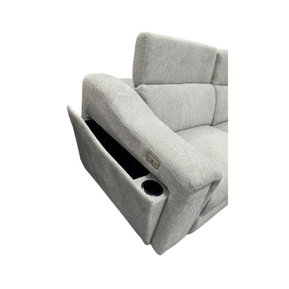 Senza Fabric Electric Modular Recliner Sofa