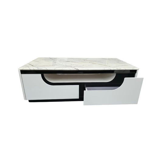 Sorrento Marble Coffee Table with Drawers