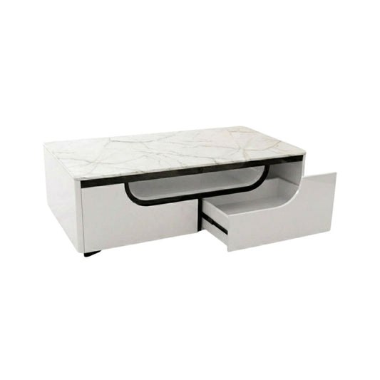 Sorrento Marble Coffee Table with Drawers
