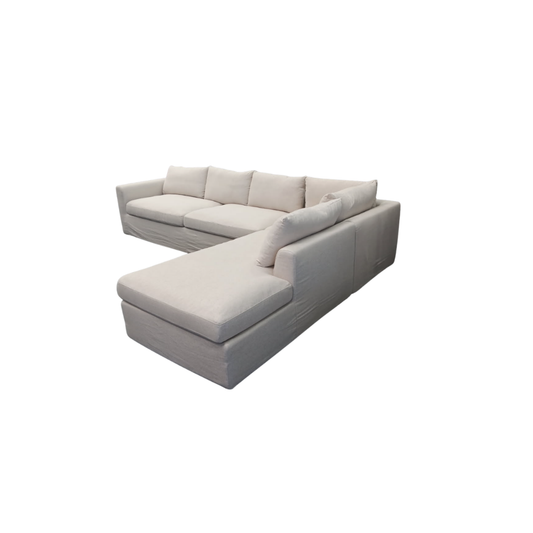 Marlo Fabric Corner Lounge with Chaise