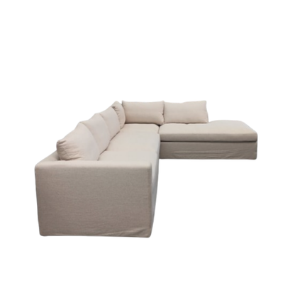 Marlo Fabric Corner Lounge with Chaise