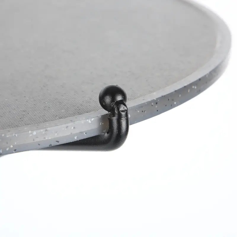 Compact Folding Wrought Iron Round Table-3