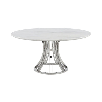 Verona Round Marble Dining Table