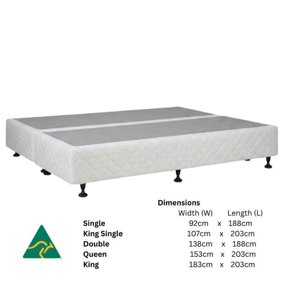 Marlow White Bed Bases