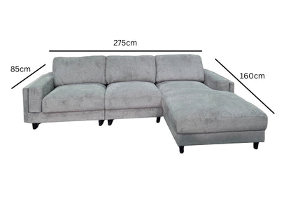 Solace 3 Seater Chaise Lounge