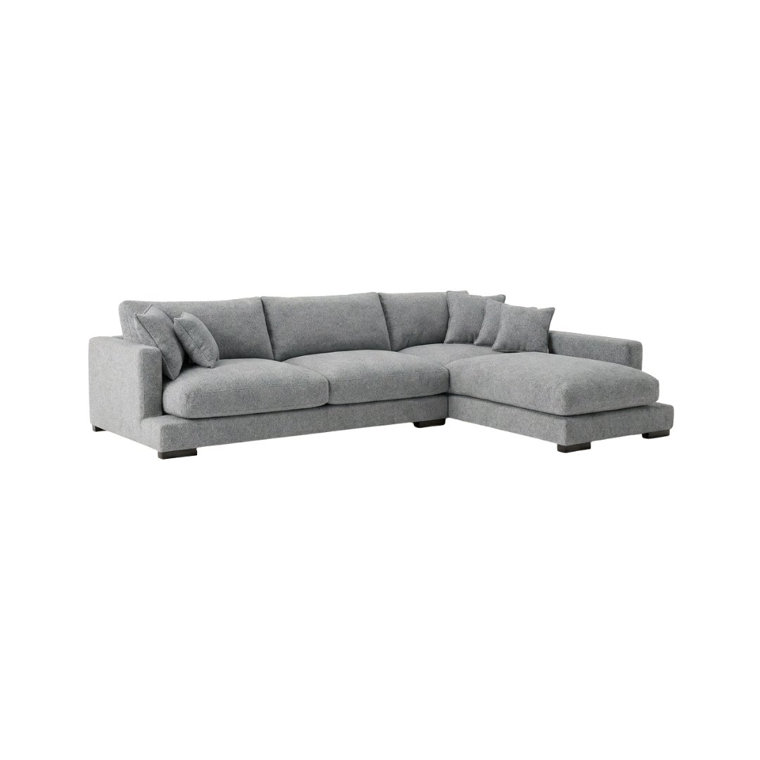 Weston Fabric 3 Seater with Chaise