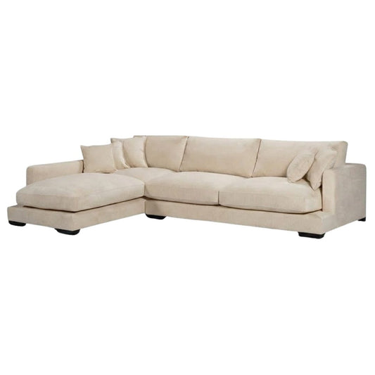 Weston Fabric 3 Seater with Chaise