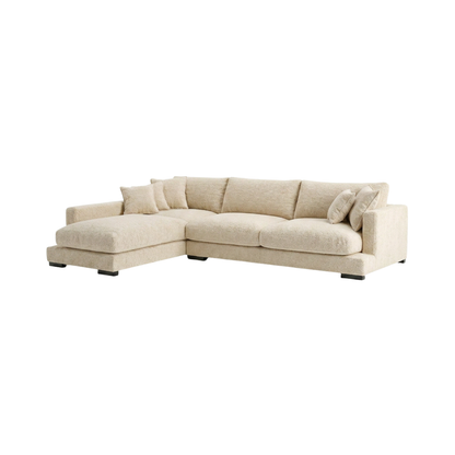 Weston Fabric 3 Seater with Chaise