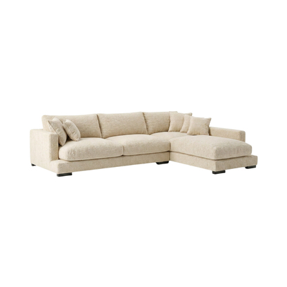 Weston Fabric 3 Seater with Chaise