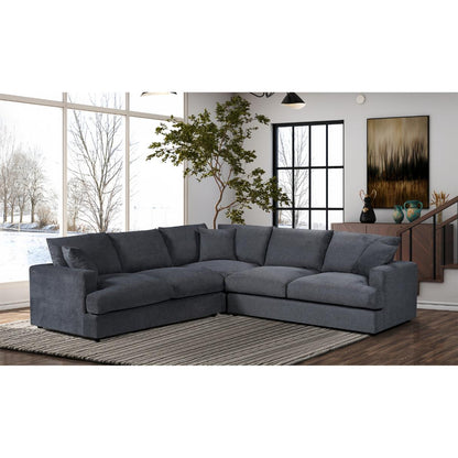 Easton Fabric Deep Seated Corner Lounge