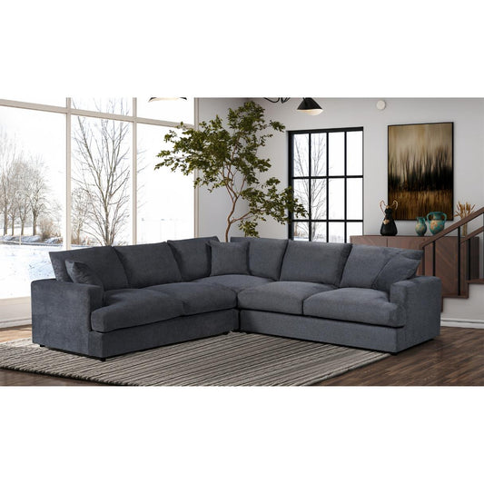 Easton Fabric Deep Seated Corner Lounge