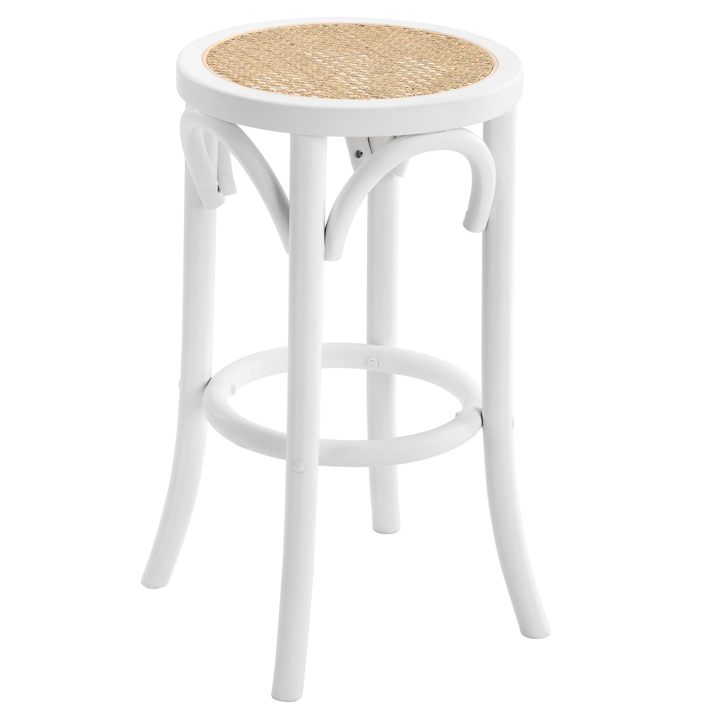 Arqen Rattan Bar Stool - Set of 2