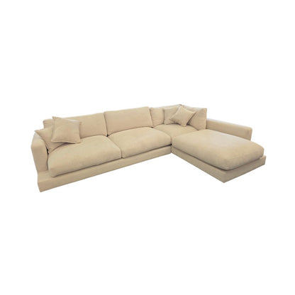 Weston Fabric 3 Seater with Chaise