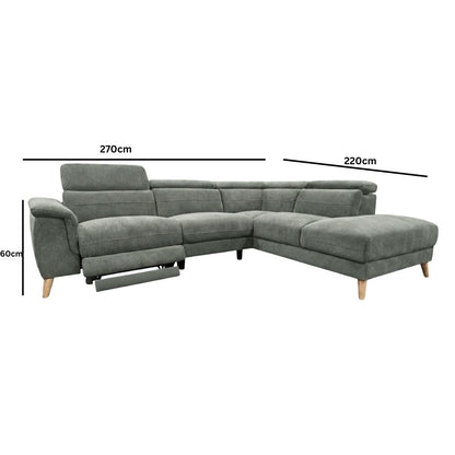 Flynder Fabric Recliner Chaise Lounge