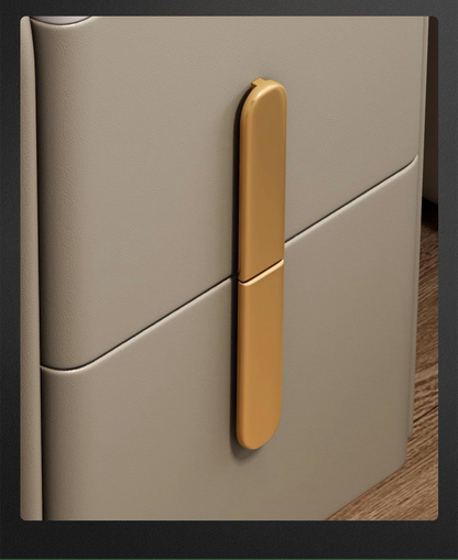 Smart Narrow Nightstand - Wireless Charging, Modern Design-4