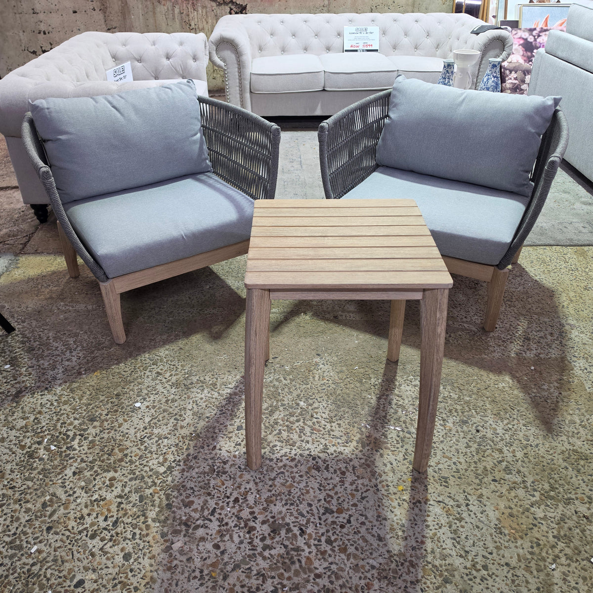 Ramy 3 Piece Outdoor Set