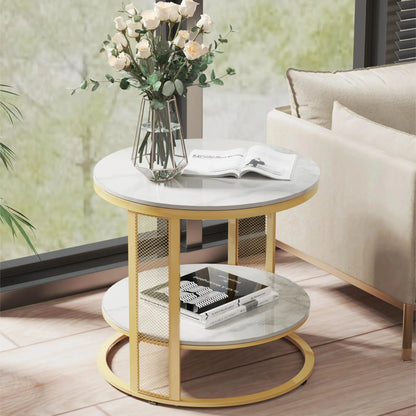 Elena Marble Side Table