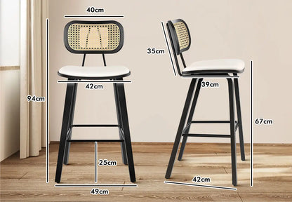 Montreux Sleek Bar Stool - Set of 2