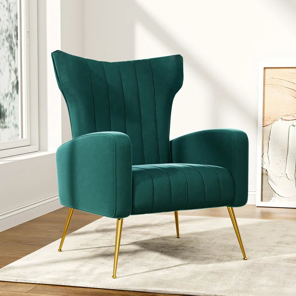 Montclair Velvet Armchair