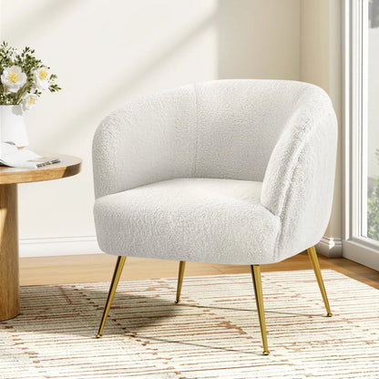 Winslow Armchair Sherpa White