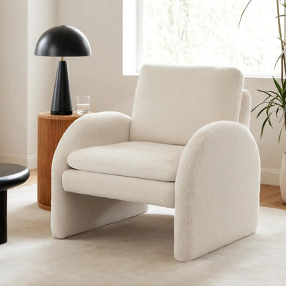 Marlowe Boucle Fabric Armchair