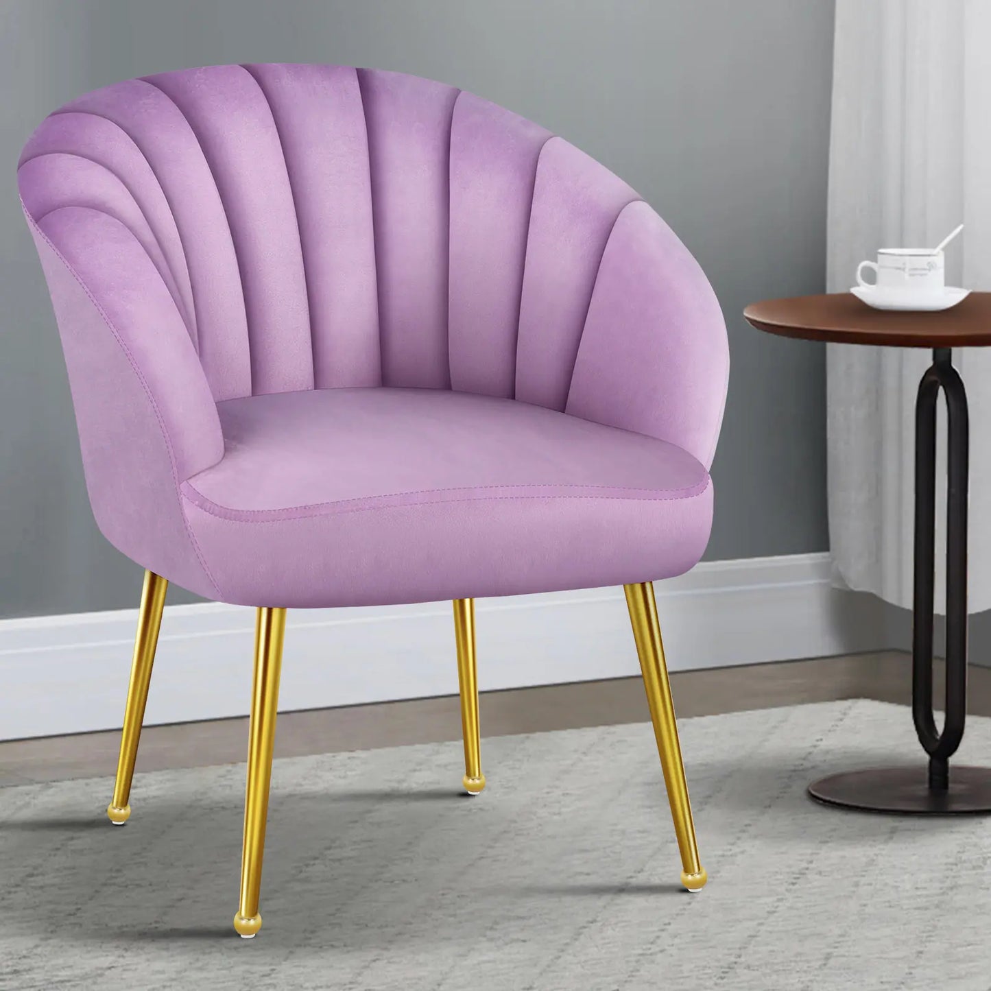 Avalon Velvet Accent Chair