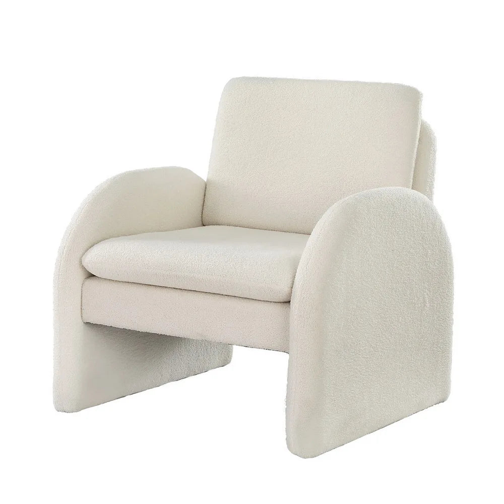 Marlowe Boucle Fabric Armchair