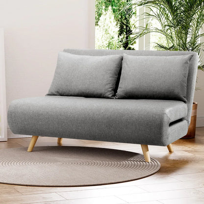 Nori Fabric 2 Seater Sofa Bed