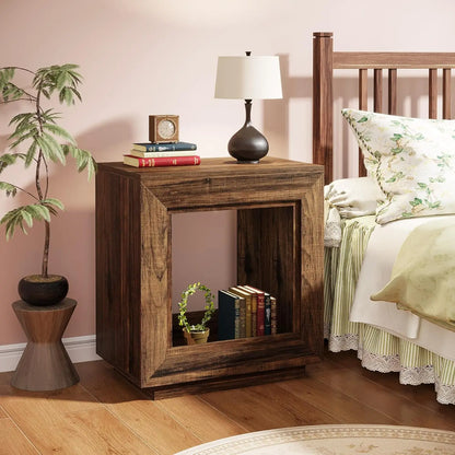 Eastwood Rustic Wood Side Table