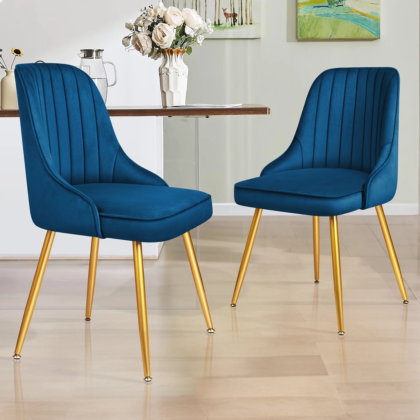 Zerra Velvet Dining Chair - Set of 2