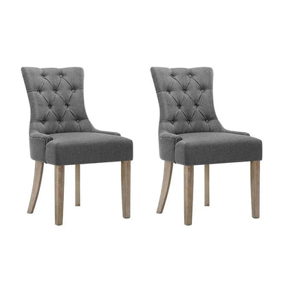 Lindenhall Fabric Dining Chair - Set of 2