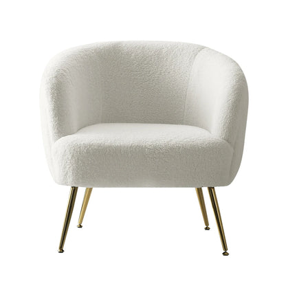 Winslow Armchair Sherpa White
