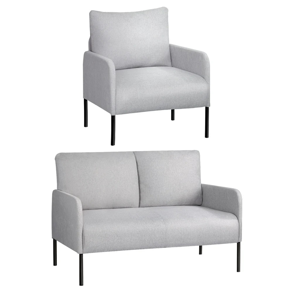Evelyn 2 Seater & 2 Single Armchairs Lounge Package
