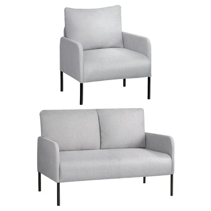 Evelyn 2 Seater & 2 Single Armchairs Lounge Package