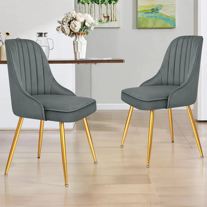 Zerra Velvet Dining Chair - Set of 2
