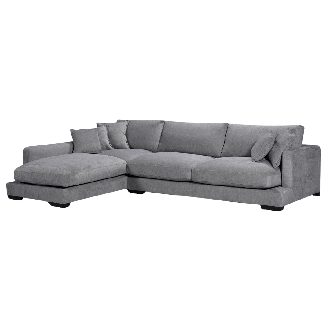 Weston Fabric 3 Seater with Chaise