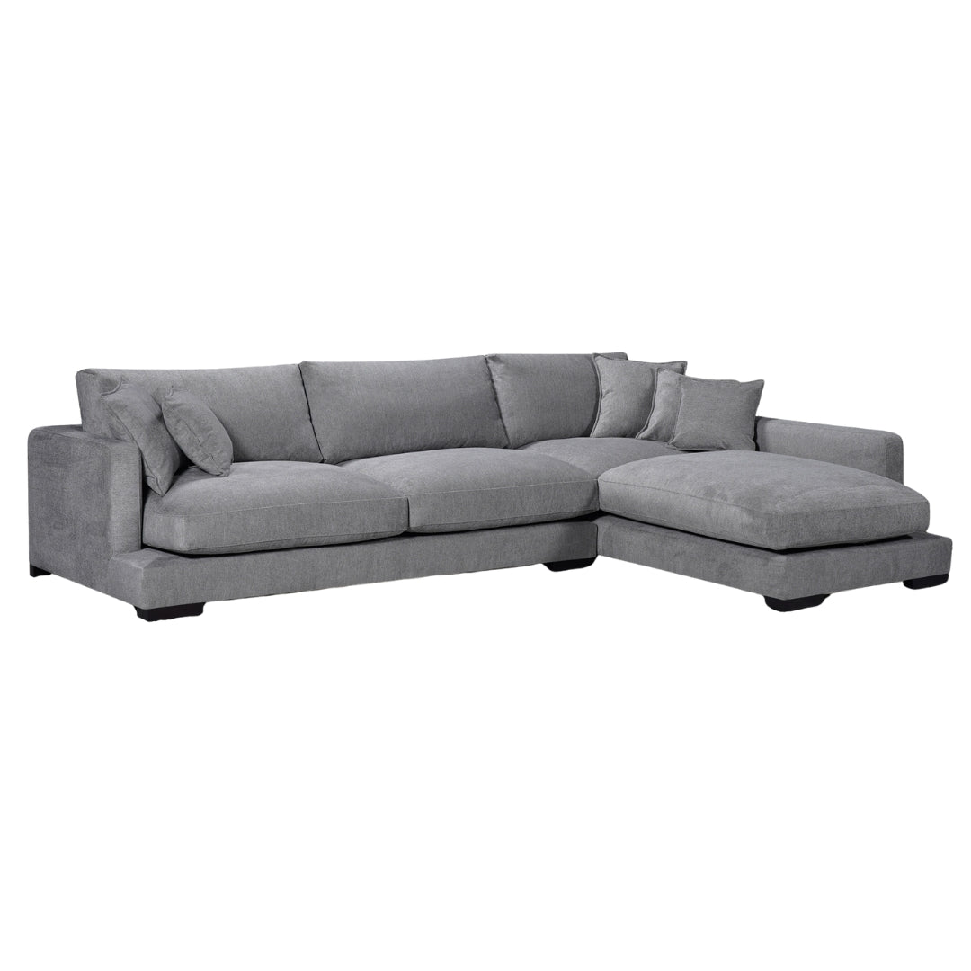 Weston Fabric 3 Seater with Chaise