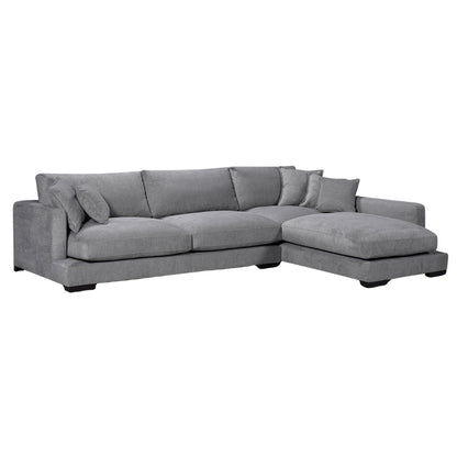 Weston Fabric 3 Seater with Chaise