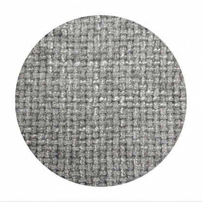 Direct Furniture Depot Atlas fabric upholstery swatch in a textured grey woven pattern