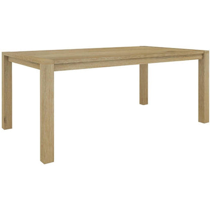 Direct Furniture Depot Watson 1.8m dining table in a natural wood finish with a sturdy rectangular design.