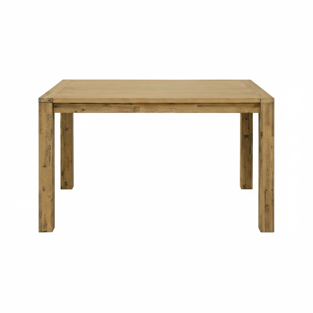 Direct Furniture Depot Watson 1.8m dining table in a natural wood finish with a sturdy, rectangular design.