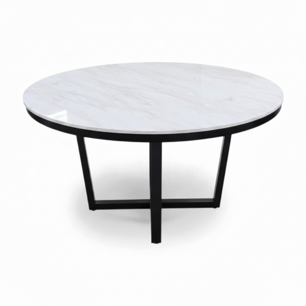Luca Round Marble Dining Table