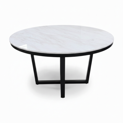 Luca Round Marble Dining Table